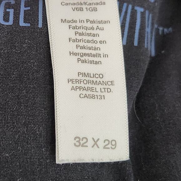 DU/ER Jeans WFMR2304 Mens 32x29 Black Distressed Casual Denim Stretch GUC - Picture 4 of 16